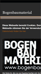 Mobile Screenshot of bogenbaumaterial.de